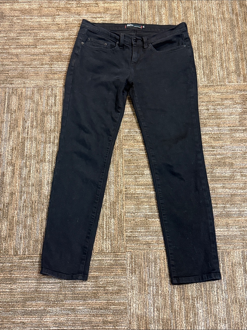 Vintage 90s-2000s BDG Black Men’s Jeans - Ankle Skinny Fit Made in the U.S.A